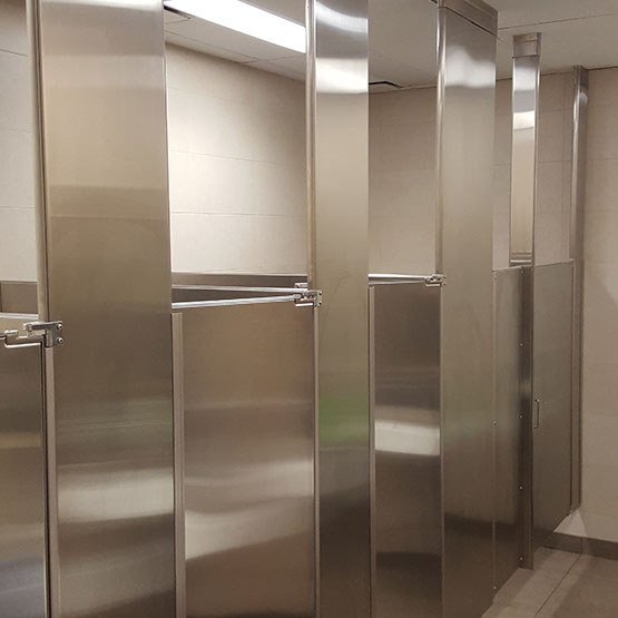 Ceiling Hung Toilet Partitions